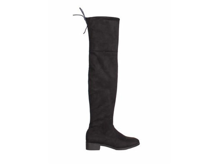 Picture of B762280- SOFT MATERIAL OLDER GIRLS / LADIES KNEE HIGH BOOTS